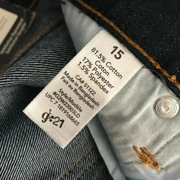 💕George g:21 straight leg jeans 15 - Picture 4 of 10